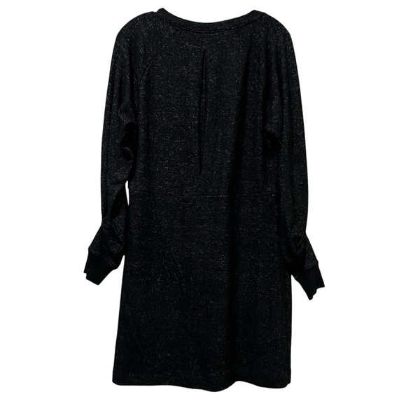 Cabi Small PJ Black Sweater Dress 3829 Long Sleeve Open Back B5 - Picture 3 of 6
